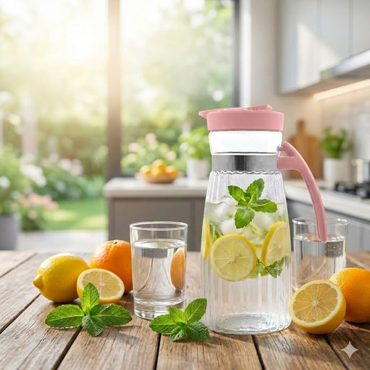 Happy Table Plastic Jug 1.9Ltr ( Pack Of 2 )