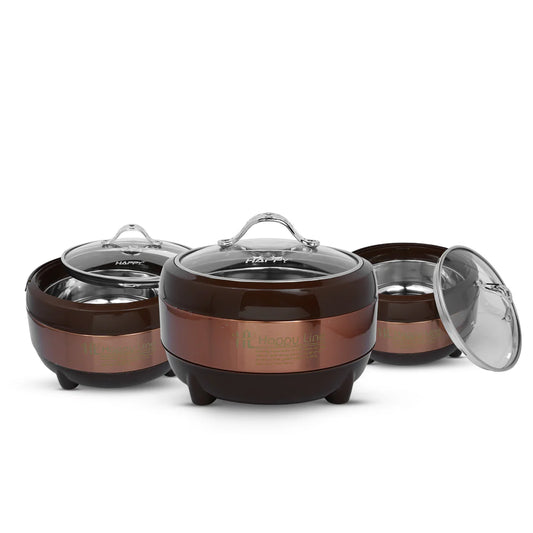Happy Line Metallic Brown Signature Hotpot