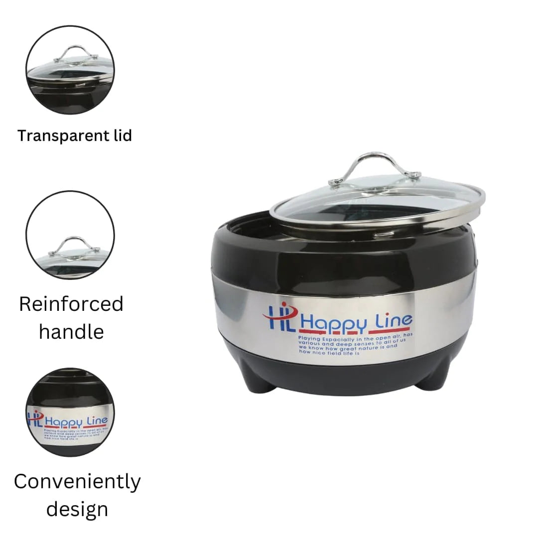Happy Line Premium Glass Top Hotpot