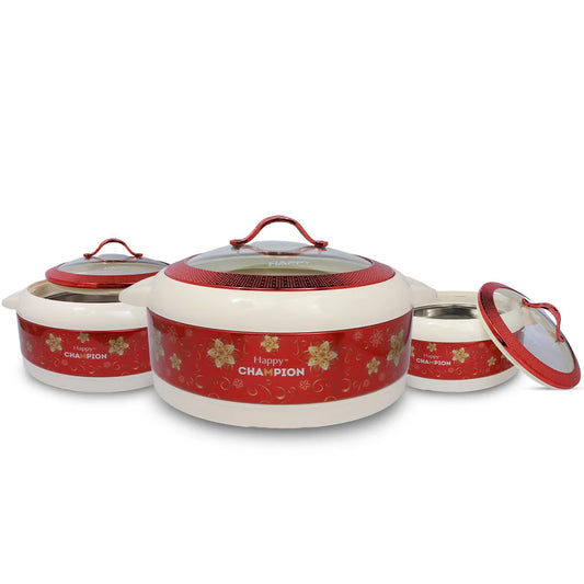 Happy Champion Royal Glass Top (Red)