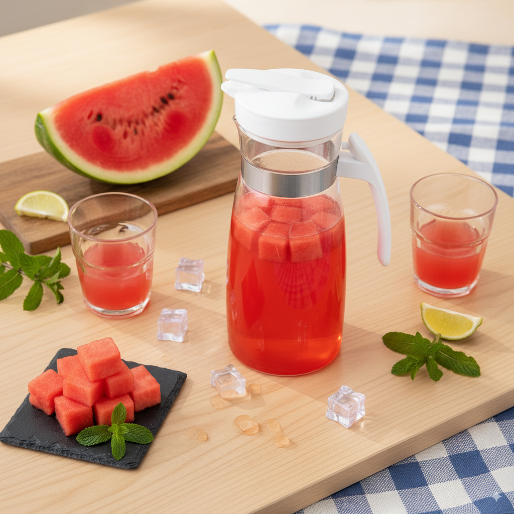 EcoPour 1.7L Plastic Water Jug