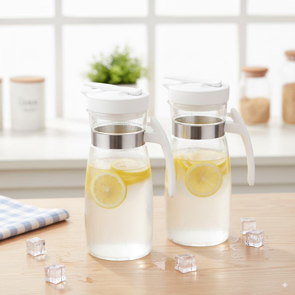 EcoPour 1.7L Plastic Water Jug