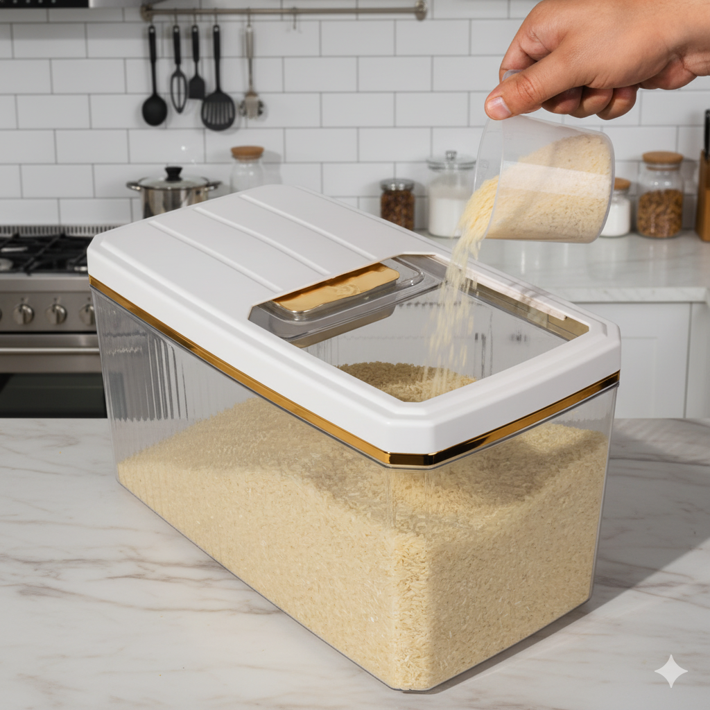 12 Litre Airtight Food Storage Container