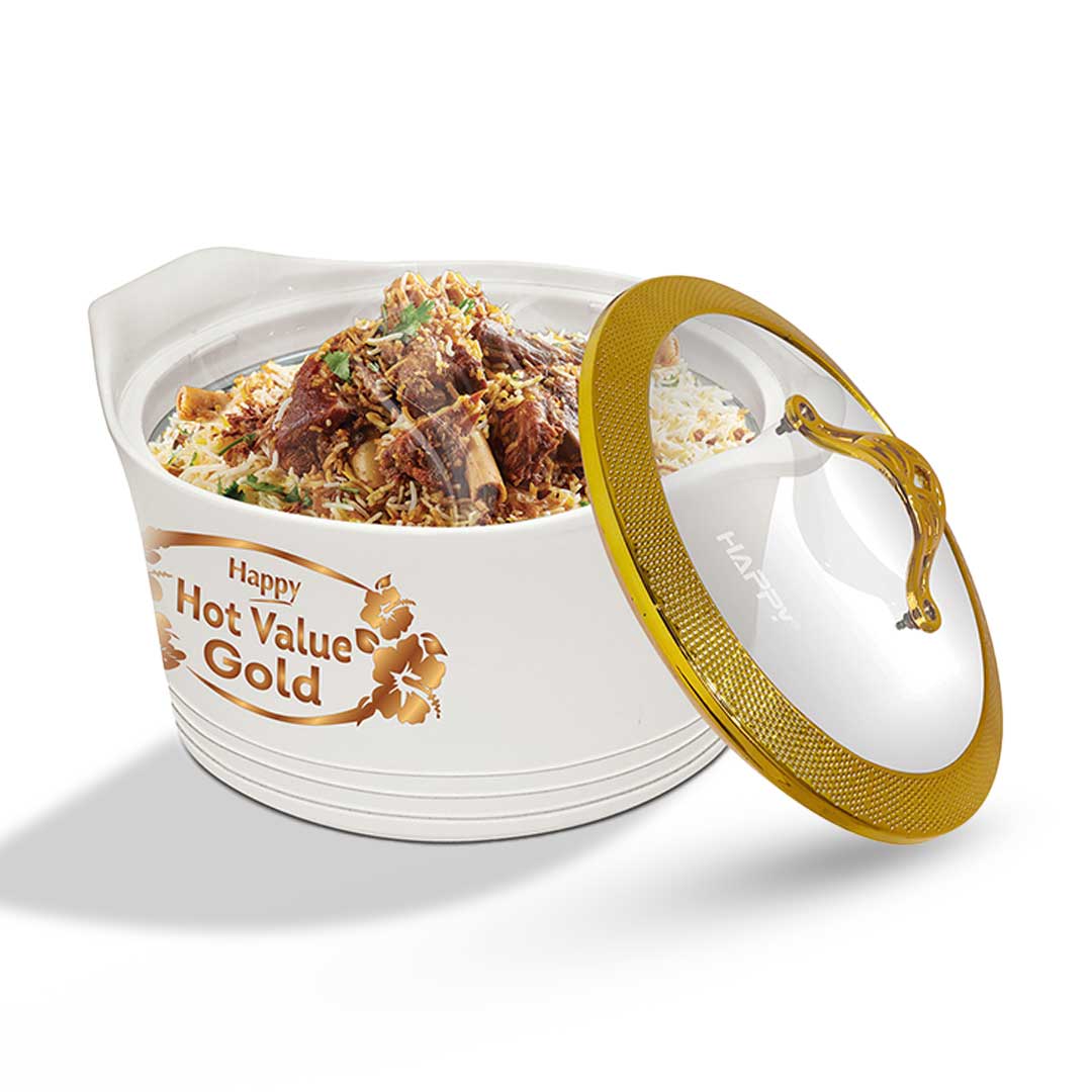 Happy Valura Gold Glass Hotpot