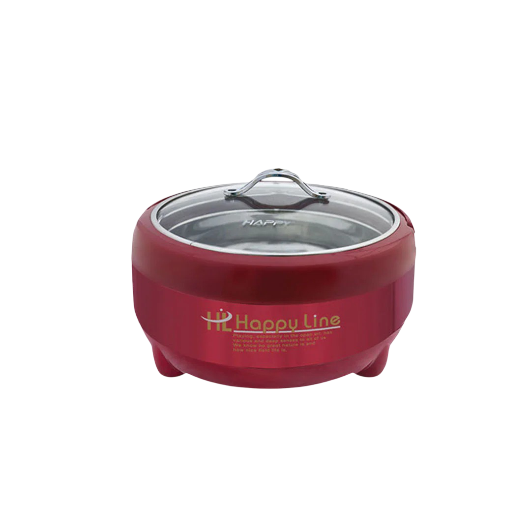 Happy Line Metallic Red Signature Hotpot