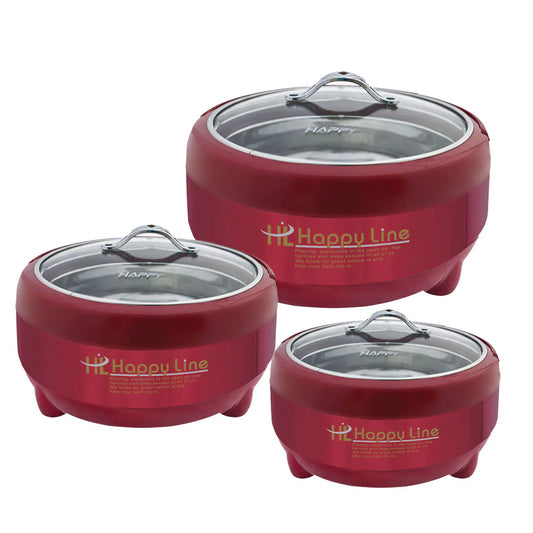 Happy Line Metallic Red Signature Hotpot