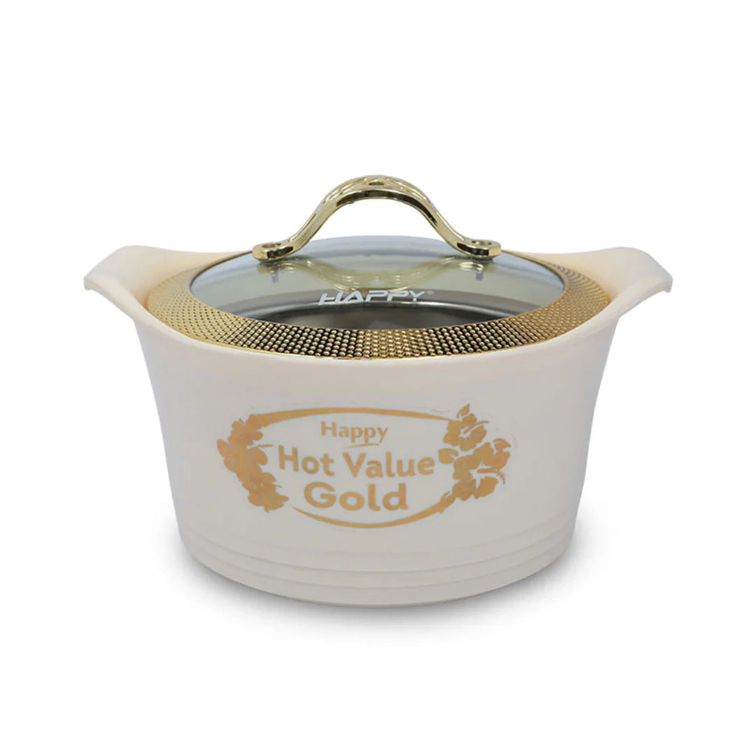 Happy Valura Gold Glass Hotpot